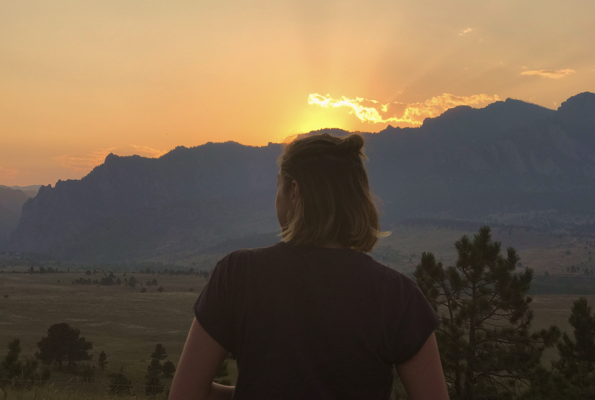 First time seeing the Rockies